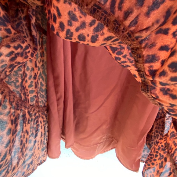 Time and Tru Long Sleeve Lace Babydoll Dress - Picture 10 of 11